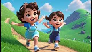 Jack and Jill’s Water Adventure | Fun Nursery Rhyme for Toddlers | Playful Water Story Song for Kids