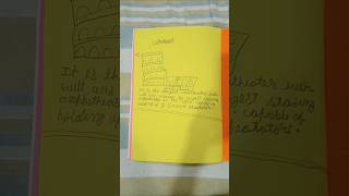 My holiday h w part - 2 5 Wonders Of The World . With pictures, names and facts