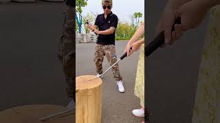 Folding self-defense stick #OUTDOOR EQUIPMENT #QUALITY LANGLANGDI
