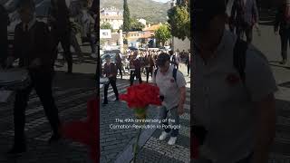 The 49th #anniversary of the #Carnation #portugalRevolution in Portugal #پرتغال #کویلا