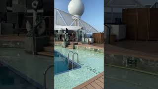 MSC Seaview Yacht Club pool area. #msc #mscseaview #mscyachtclub #cruise #cruiseaddict #cruiselovers