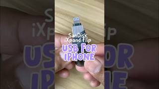 IPHONE STORAGE FULL? 😡Sandisk iXpand flip flash drive is the BEST SOLUTION!! #storagefull #shorts