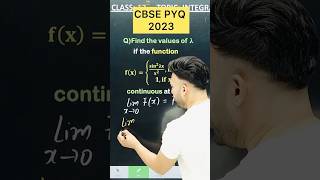 Differentiation  PYQ CBSE 2024 ( Part 1 ) Continuity Differentiability Chapter 5 Class 12 Board 2025