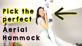 How to Buy the Perfect Aerial Hammock / Hammock Shopping & Unboxing [Uplift Active Review]