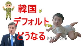 【破産】韓国がデフォルトするとどうなるか、なんとなく考えてみた【IMF】