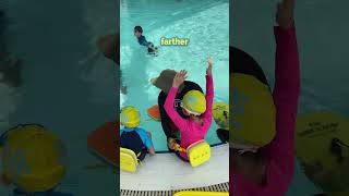 Smiles + Swimming = The perfect way to learn! 😃🏊‍♀️ #LoveToSwim #FunFirst #HappyLearning
