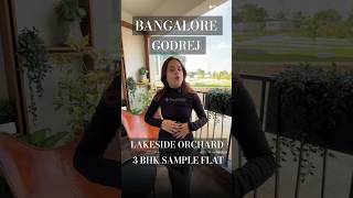 Godrej Lakeside Orchard | 📞7738888141 | 3 BHK 1.85 Cr. | Sample Flat Video | Sarjapur Road Bangalore