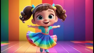 Twist, Spin, Fall on a Pillow – Dizzy Drop! | Silly Movement Song for Kids | Toddler Action & Rhyme