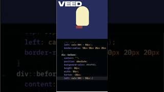 CSS Battle: Ice Cream #35 #cssbattle, #css, #coding, #technology, #tech, #programming, #codinglife