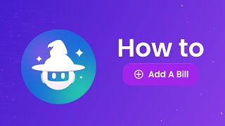 Create a Bill in MagicDoor