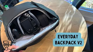 The Best Camera & Laptop Bag Ever Made | Setting Up The Black Peak Design Everyday Backpack V2 20L