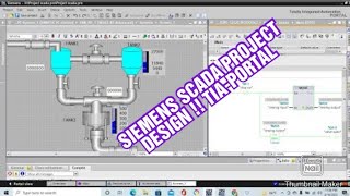 SIEMENS SCADA PROJECT DESIGN !! USING TIA-PORTAL SOFTWARE S7-1200 PLC