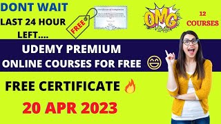 Udemy Free Courses | Udemy Free Courses Certificate Coupon Code | Tech-Savvy Vinay |#udemy |#20april