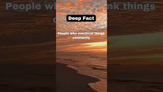 Constant Thinking = Deep Care? 🤔 #DeepFacts