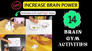 14 Brain gym Activities For Kids | Brain Gym (Age 3+)