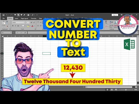 How to convert number into text in excel | ePathsala