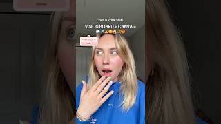 Make a Vision Board w/ THIS method!! #canva #CanvaAI #CanvaVideo #canvavideoeditor #manifest #dream