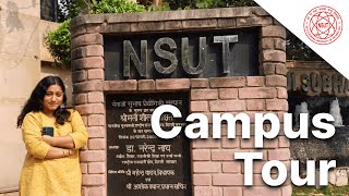NSUT Campus Tour  #collegereview #campustour #nsit #jeemains #engineering #iitmotivation #cuttoff