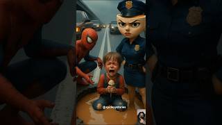 ♥️Spiderman Kids Adventure Meet Anomaly ❗#shorts #marvel #spiderman
