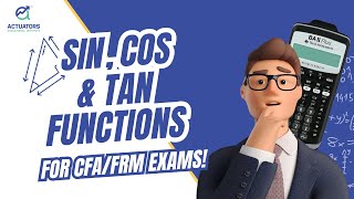 Boost your CFA/FRM skills with Texas Instruments BA II Plus- Sin, Cos, Tan Functions