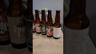 五十五街精釀啤酒大全套。今晚就由清爽拉格，到重口味司陶特，一路品飲一下去。#禁止酒駕 #飲酒過量有害健康