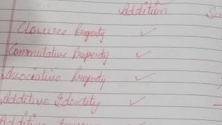 Properties of Integers Class 7  #integers #class7mathchapter1 #class7maths #propertiesofintegers