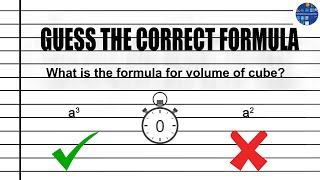 Guess the formula! Class 10th Surface area and volume - CBSE BOARD EXAMS 2021 Edition