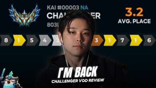 THE GAME THAT GOT ME TO CHALLENGER | TFT Set 14 VOD Review
