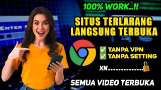 Easy way to open blocked sites on Google Chrome without VPN without settings