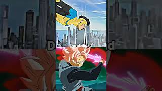 VS edit: Invencible vs Black Goku (Image Comics vs Dragon Ball Super)