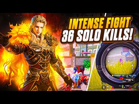 Destroying the lobby with SOLO 36 KILLS || bgmi gameplay with PYTHON GGURU