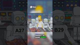 Are Simpsons Predictions About AI Chaos COMING TRUE? #thesimpsons #short