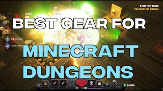 Best Gear For Minecraft Dungeons