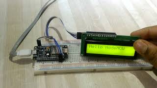 NodeMCU I2C LCD