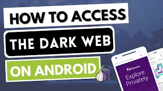 ACCESS THE DARK WEB ON ANDROID 🧅📱 How to get on the Darknet on an Android smartphone or tablet ✅