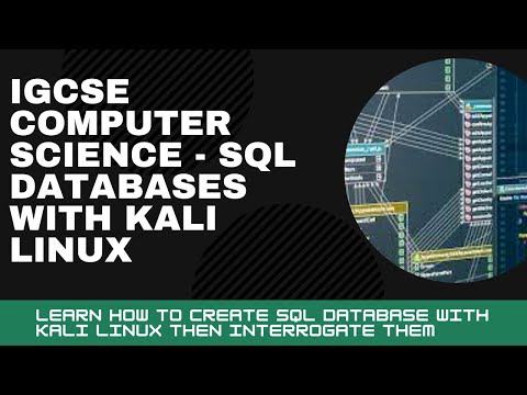 IGCSE Computer Science 2023-25 ​​- Topic 9 DATABASES - Part 1
