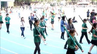 台北市立第一女子高級中學113屆校慶高三樂儀旗&校友隊演出~快閃繞場