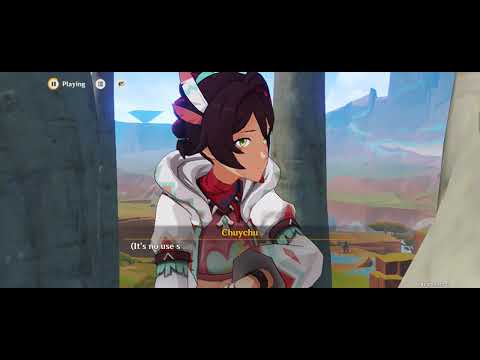 Scene before the Mavuika vs Captain fight||Genshin Impact||Gaming With UBBI