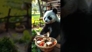 Cooking with Panda  Tasty Treats Inspired by Nature #delicous #aicooking #short