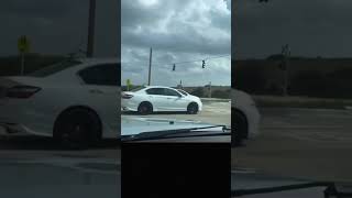 Car exiting off the wrong side of i95 #florida #shorts