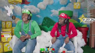 not ending until we beat Super Mario Bros 🍄 pt 2 ft. Kai Cenat