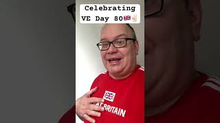 Celebrating VE Day 80 #victory #wwii #veday #youtubeshorts #uk
