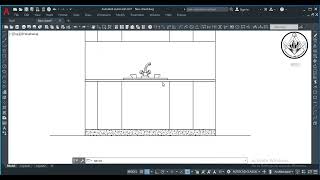 KITCHEN ELEVATION l SMALL SPACE KITCHEN DESIGN IDEA l AUTOCAD AND INTERIOR