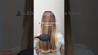 Alors ? 🤔✨💖 #hairtransformation #bowlmethod #wavyhair #cheveuxlisses