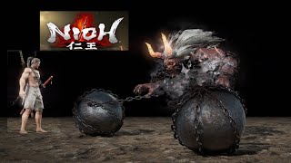 【仁王Nioh】 怨靈鬼極簡單新手打法！大太刀輕鬆過！？全武器適用