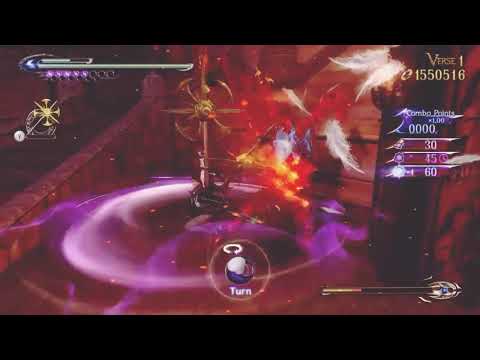 that pole dancing meme but it's bayonetta