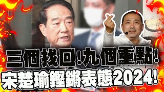 81歲氣壯山河鏗鏘表態2024挺誰! 宋楚瑜嗆:不做事只靠嘴巴!要這個政府幹什呢? @中天新聞CtiNews