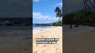 Beautiful location for photoshoot on Maui Hawaii #mauiphotographer #advance #hawaiiphotostudio #maui