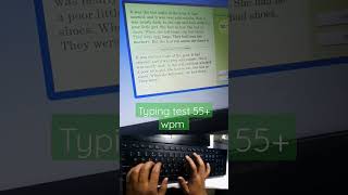 Typing test practice for KVS & FCI