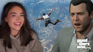 CAR CRASH? PLANE CRASH? CRASH OUT? - First GTA V Playthrough - Part 15